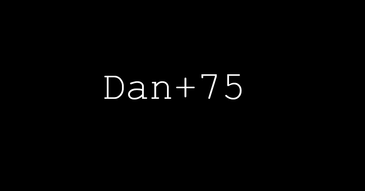 Dan + 75